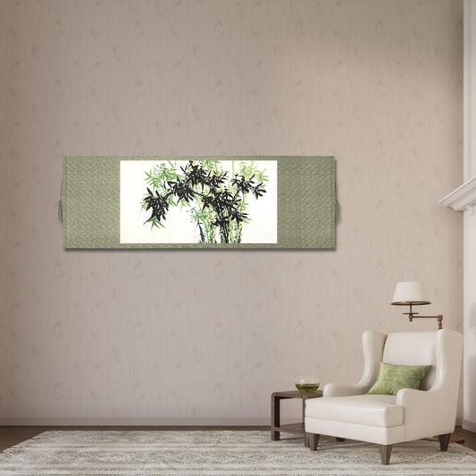 Chinese painting-bamboo. Study decoration, lobby decoration