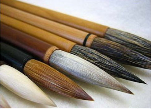 The four treasures of  Chinese calligraphy ——The brush