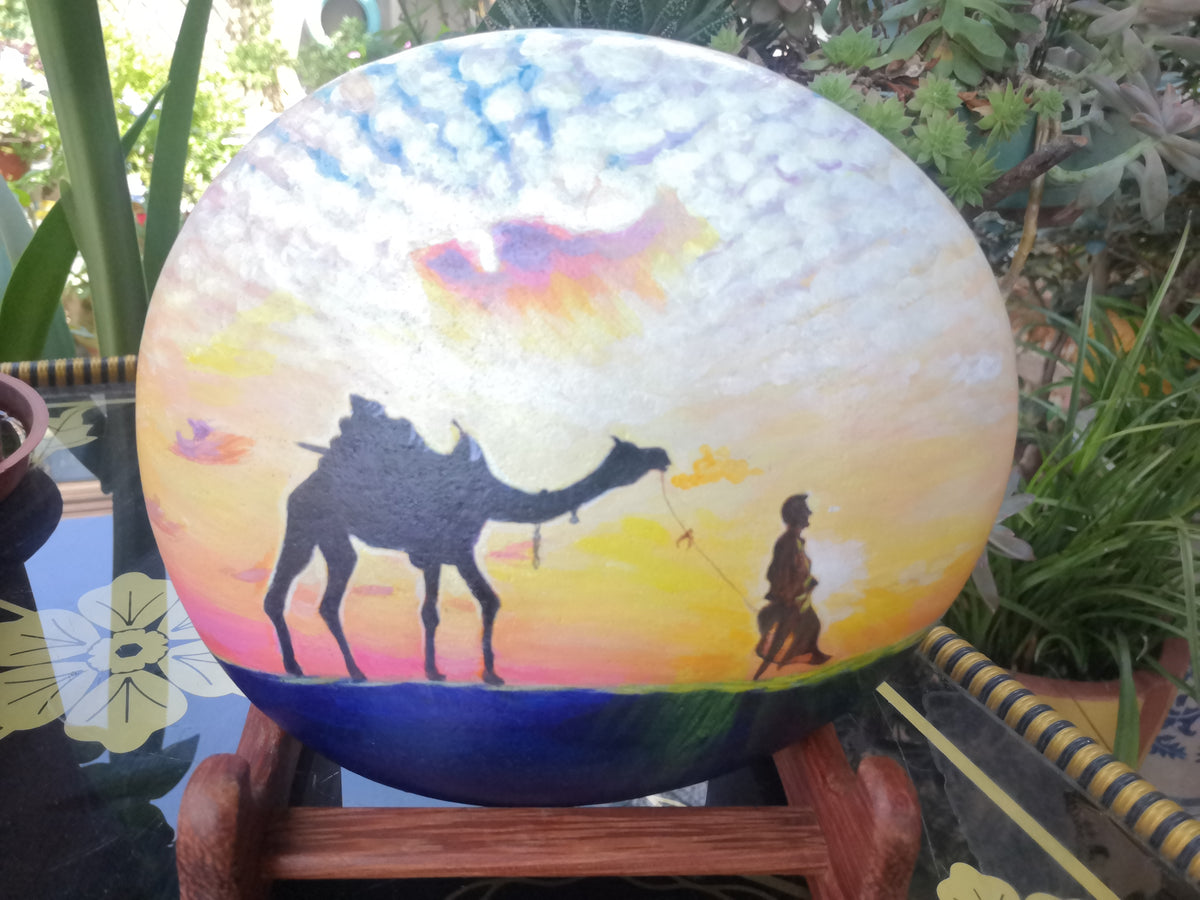 Chinese stone painting