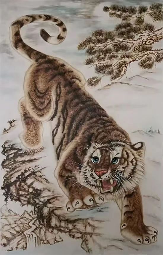 Chinese pyrography