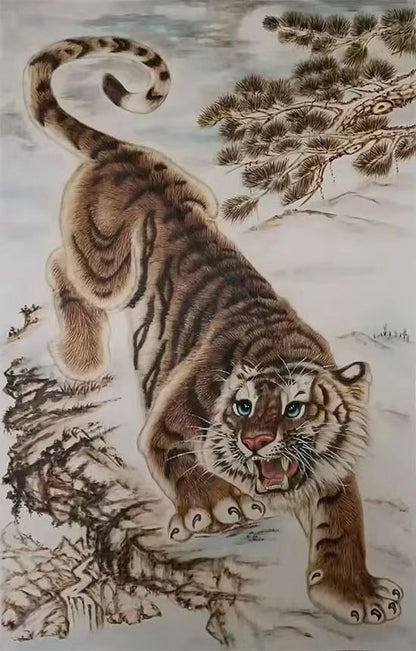 Chinese pyrography