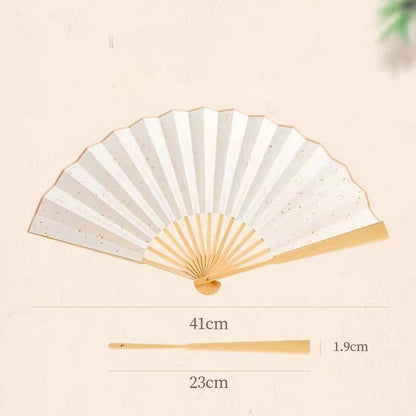 Chinses calligraphy-folding fan customized style