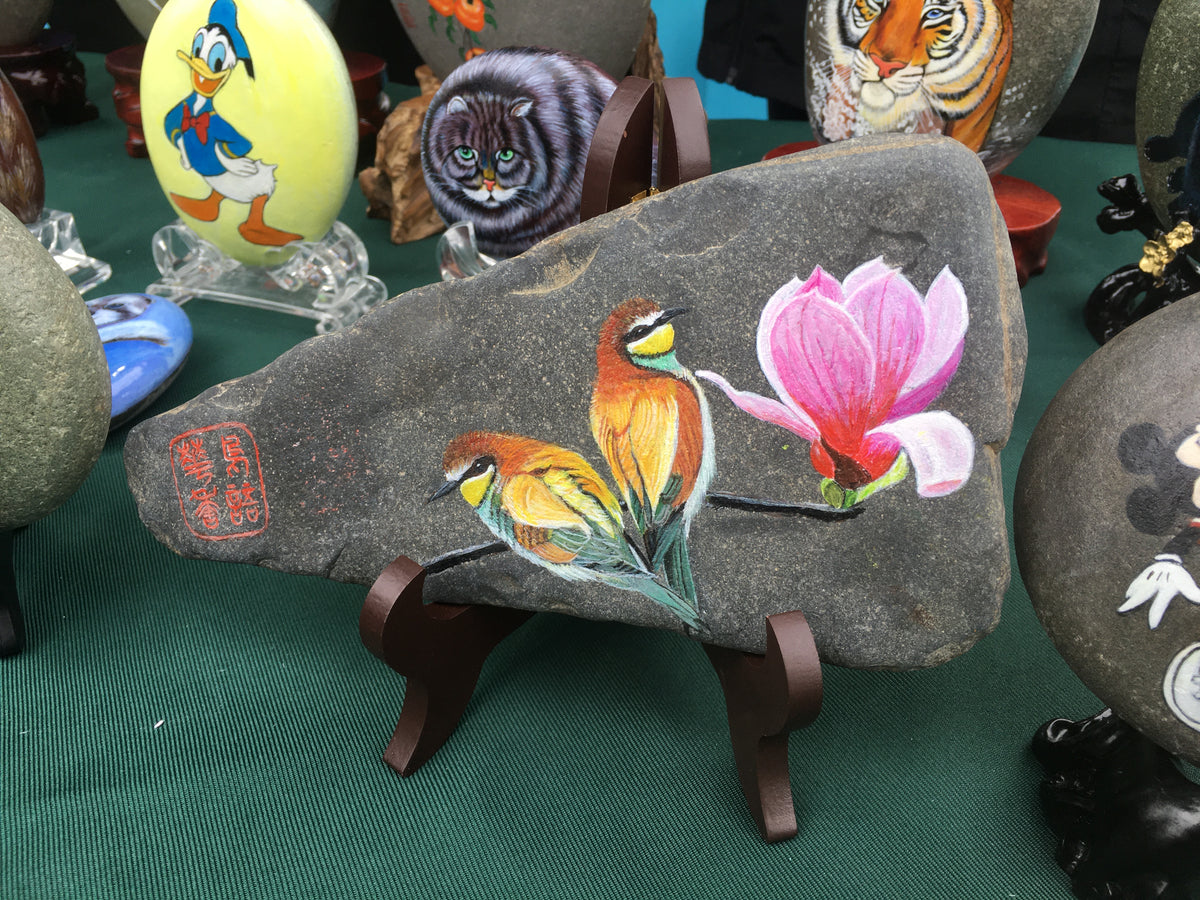 Chinese stone painting