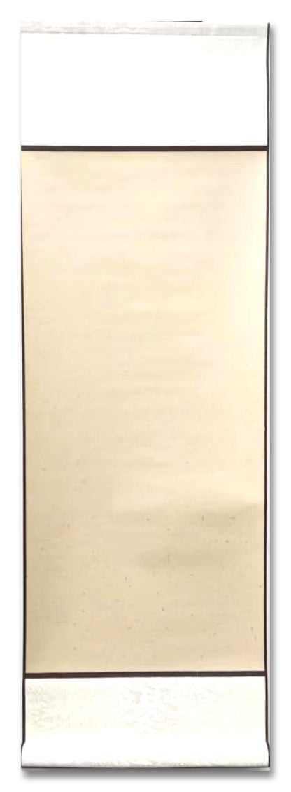 Chinese hanging scroll- pure handmade, customize painting and calligraphy together-Middle Size Painting