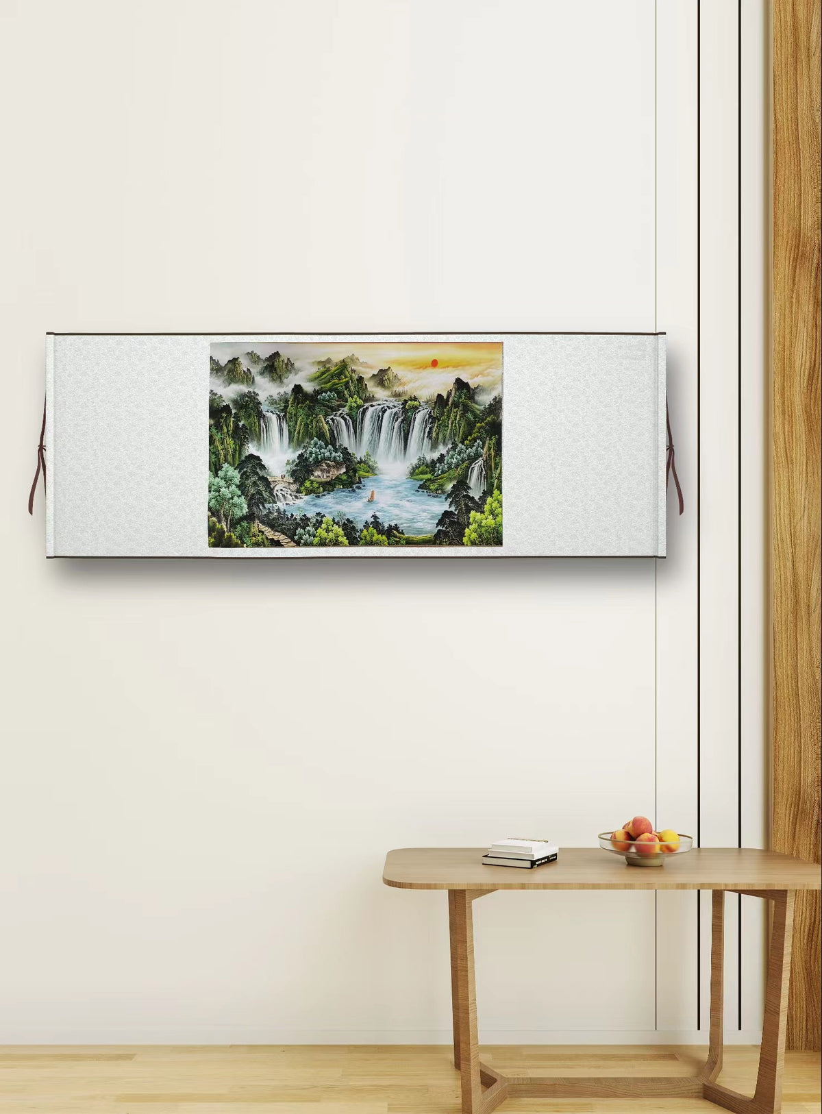 Chinese painting-decoration pictures of golden pheasant and four gentlemen plants