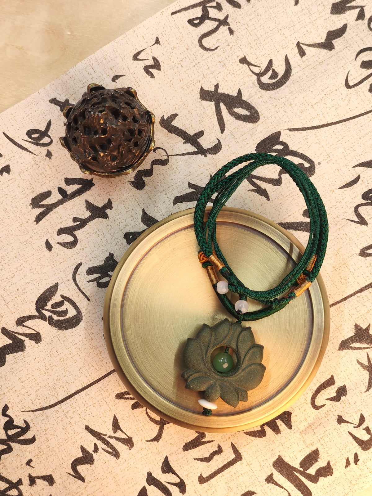 Five Elements- Clean the Aura Relive Stress Boost Spirits Chinese incense Beeds Braclets+ +Necklace+Pendants