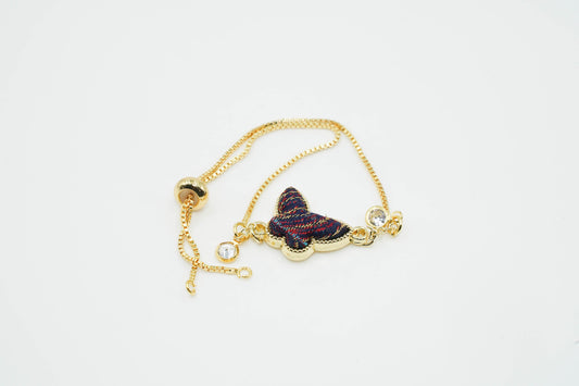 Song Brocade Clover Bracelet Handmade Heritage Jewelry