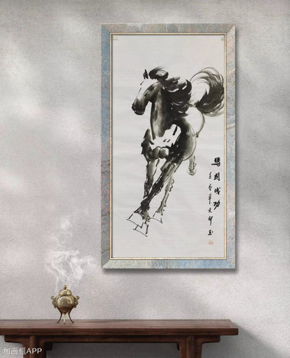 Chinese painting——horse          Gift for decoration, office decoration, study decoration