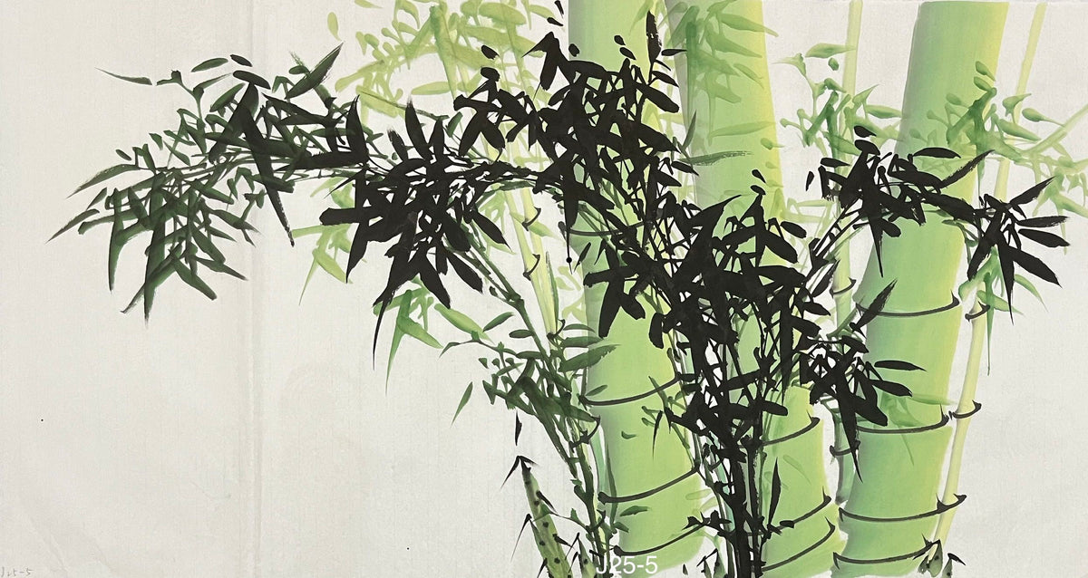 Chinese painting-bamboo.  Study decoration, lobby decoration