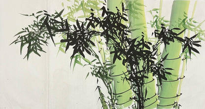 Chinese painting-bamboo.  Study decoration, lobby decoration
