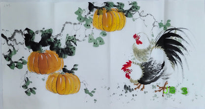 Chinese painting-plants.  Study decoration, lobby decoration