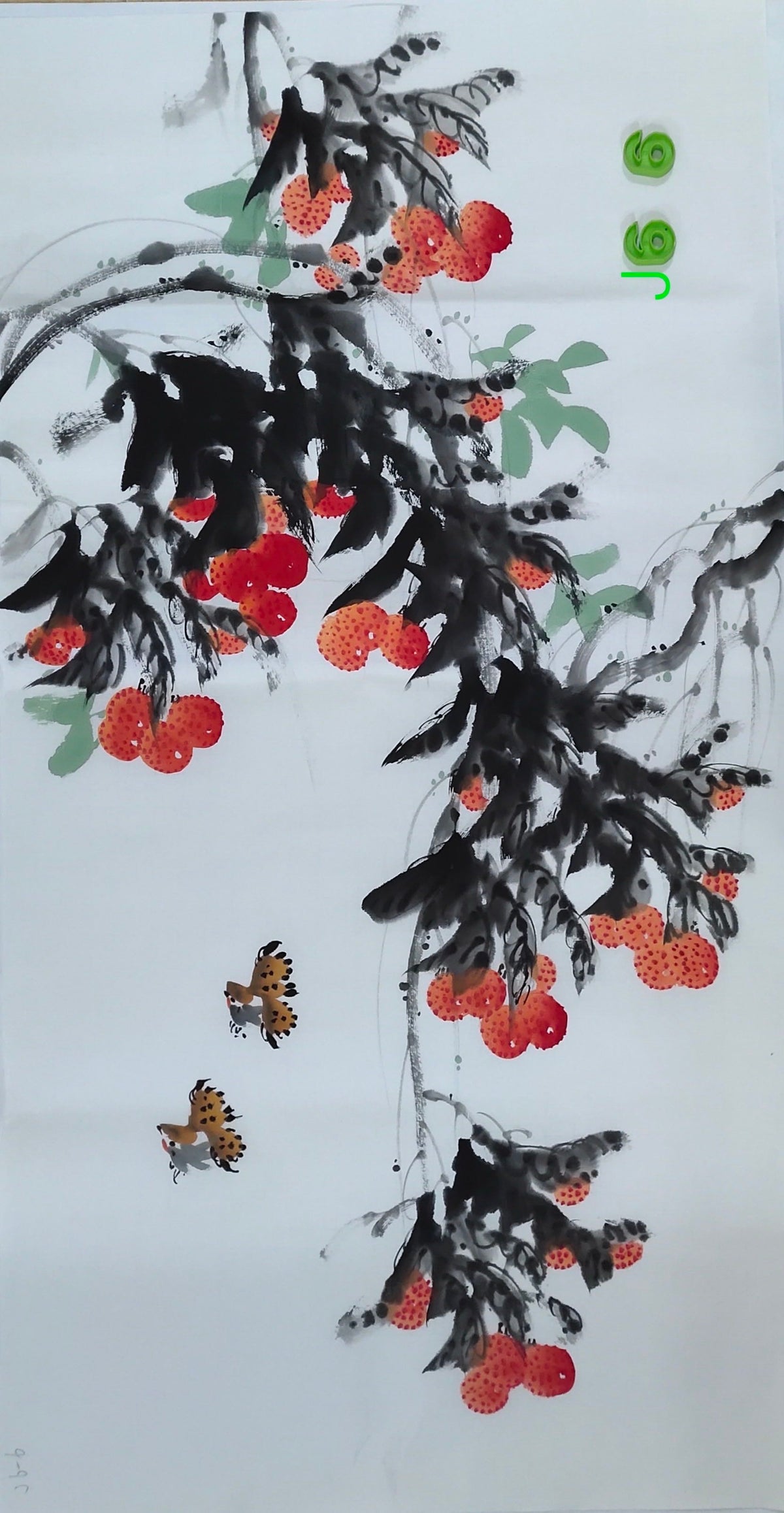 Chinese painting-plants.  Study decoration, lobby decoration
