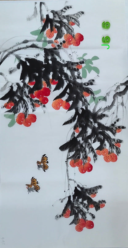 Chinese painting-plants.  Study decoration, lobby decoration