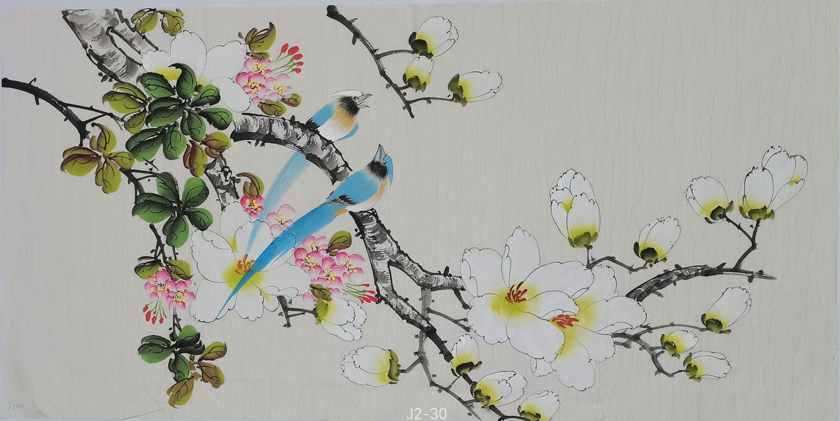 Chinese claborate-style painting .  Study decoration, lobby decoration